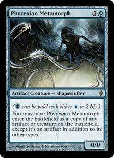 [042]【EN】【FOIL】ファイレクシアの変形者/Phyrexian Metamorph【NPH】[R][青]