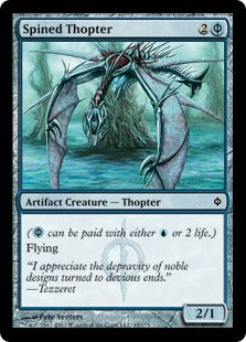 [045]【EN】脊柱の飛行機械/Spined Thopter【NPH】[C][青]