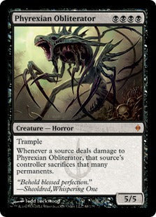 [068]【EN】【FOIL】ファイレクシアの抹消者/Phyrexian Obliterator【NPH】[M][黒]