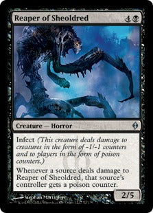 [072]【EN】【FOIL】シェオルドレッドの刈り取るもの/Reaper of Sheoldred【NPH】[U][黒]