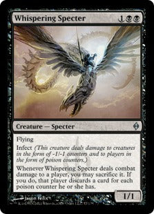 [077]【EN】【FOIL】囁く死霊/Whispering Specter【NPH】[U][黒]