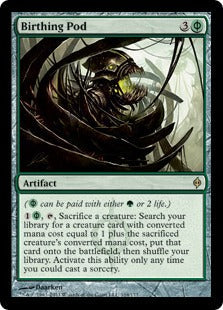 [104]【EN】【FOIL】出産の殻/Birthing Pod【NPH】[R][緑]