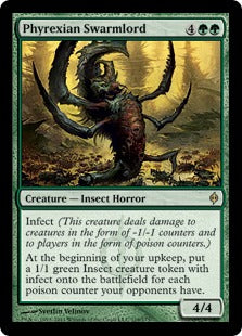 [119]【EN】【FOIL】ファイレクシアの群れの王/Phyrexian Swarmlord【NPH】[R][緑]