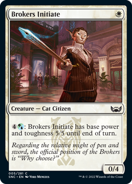 [005]【EN】斡旋屋一家の新入り/Brokers Initiate【SNC】[C][白]