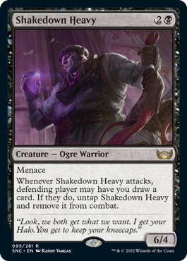 [095]【EN】強請る大入道/Shakedown Heavy【SNC】[R][黒]