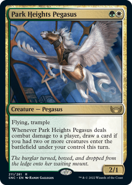 [211]【EN】高街のペガサス/Park Heights Pegasus【SNC】[R][多色]