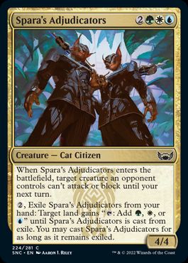 [224]【EN】スパーラの審判者/Spara's Adjudicators【SNC】[C][多色]