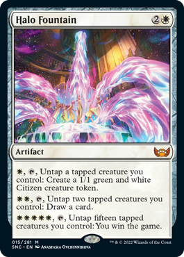 [015]【EN】【FOIL】光素の泉/Halo Fountain【SNC】[M][白]