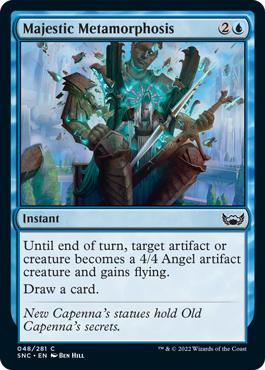 [048]【EN】【FOIL】壮麗なる変化/Majestic Metamorphosis【SNC】[C][青]