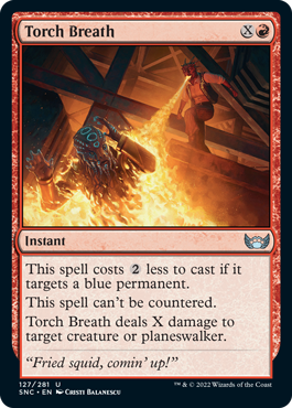 [127]【EN】【FOIL】松明吹き/Torch Breath【SNC】[U][赤]