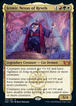 [193]【EN】【FOIL】宴の結節点、ジェトミア/Jetmir, Nexus of Revels【SNC】[M][多色]