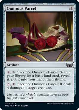 [241]【EN】【FOIL】不吉な小包/Ominous Parcel【SNC】[C][茶]