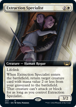 [407]【EN】■拡張アート■救出専門家/Extraction Specialist【SNC】[R][白]