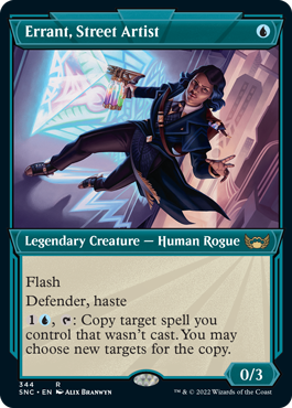 [344]【EN】■ショーケース■路上芸術家、エラント/Errant, Street Artist【SNC】[R][青]