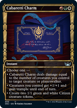 [300]【EN】■ショーケース■舞台座一家の魔除け/Cabaretti Charm【SNC】[U][多色]