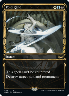 [403]【EN】【箔押しFOIL】■ショーケース■虚空裂き/Void Rend【SNC】[R][多色]