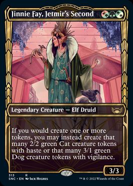 [313]【EN】【FOIL】■ショーケース■ジェトミアの情婦、ジニー・フェイ/Jinnie Fay, Jetmir's Second【SNC】[R][多色]