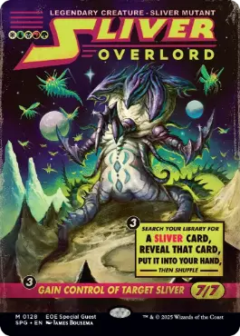 [128]【EN】■ショーケース■スリヴァーの首領/Sliver Overlord【SPG】[M][多色]