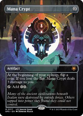[017]【EN】■ボーダーレス■魔力の墓所/Mana Crypt【SPG】[M][茶]