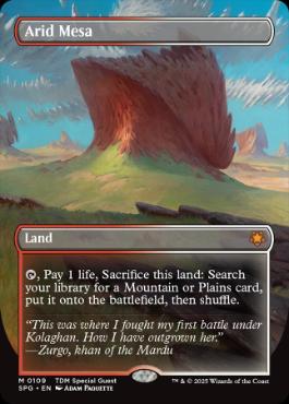 [109]【EN】■ボーダーレス■乾燥台地/Arid Mesa【SPG】[M][土地]