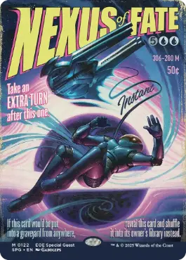 [122]【EN】【FOIL】■ショーケース■運命のきずな/Nexus of Fate【SPG】[M][青]