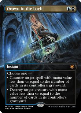 [027]【EN】【FOIL】■ボーダーレス■湖での水難/Drown in the Loch【SPG】[M][多色]