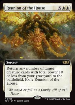 [055]【EN】■拡張アート■家族との再会/Reunion of the House【TDC】[R][白]