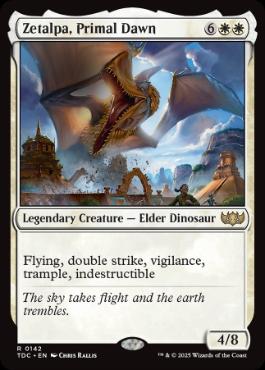 [142]【EN】原初の夜明け、ゼタルパ/Zetalpa, Primal Dawn【TDC】[R][白]