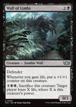 [200]【EN】肢体の壁/Wall of Limbs【TDC】[U][黒]