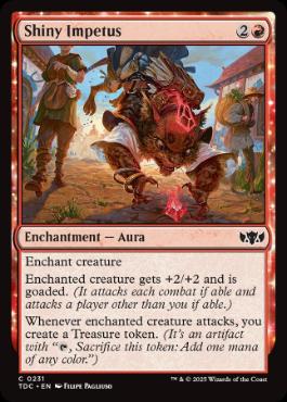 [231]【EN】輝光の推進力/Shiny Impetus【TDC】[C][赤]