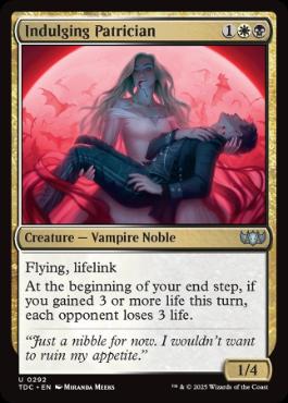 [292]【EN】耽溺する貴族階級/Indulging Patrician【TDC】[U][多色]