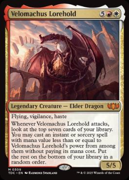 [309]【EN】ヴェロマカス・ロアホールド/Velomachus Lorehold【TDC】[M][多色]