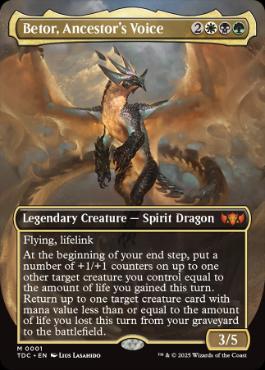 [001]【EN】■ボーダーレス■先祖の声、ベトー/Betor, Ancestor's Voice【TDC】[M][多色]