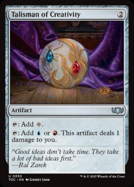 [330]【EN】独創のタリスマン/Talisman of Creativity【TDC】[U][茶]