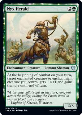 [189]【EN】ニクスの伝令/Nyx Herald【THB】[U][緑]