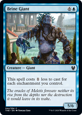 [044]【EN】【FOIL】塩水の巨人/Brine Giant【THB】[C][青]