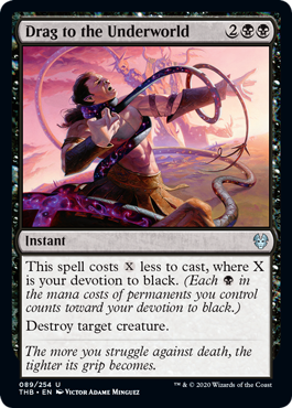 [089]【EN】【FOIL】死の国への引き込み/Drag to the Underworld【THB】[U][黒]