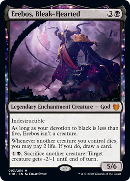 [093]【EN】【FOIL】荒涼とした心のエレボス/Erebos, Bleak-Hearted【THB】[M][黒]