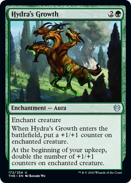 [172]【EN】【FOIL】ハイドラの成長/Hydra's Growth【THB】[U][緑]