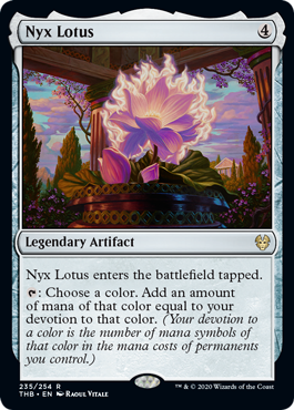 [235]【EN】【FOIL】ニクスの睡蓮/Nyx Lotus【THB】[R][茶]