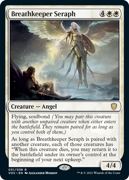 [031]【EN】息繋ぎの熾天使/Breathkeeper Seraph【VOC】[R][白]