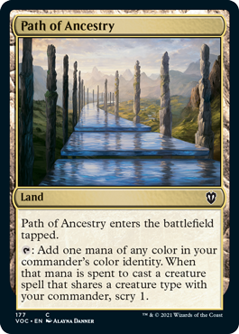 [177]【EN】祖先の道/Path of Ancestry【VOC】[C][土地]