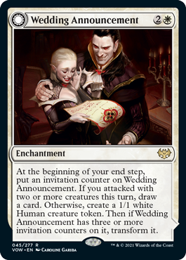 [045]【EN】婚礼の発表/Wedding Announcement【VOW】[R][白]