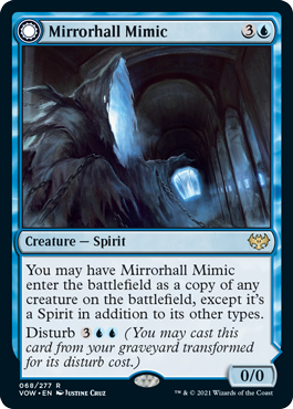 [068]【EN】鏡の間のミミック/Mirrorhall Mimic【VOW】[R][青]