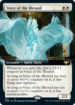 [354]【EN】■拡張アート■祝福されし者の声/Voice of the Blessed【VOW】[R][白]