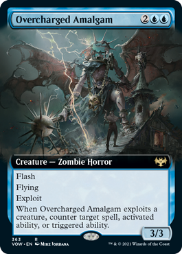 [363]【EN】■拡張アート■過充電縫合体/Overcharged Amalgam【VOW】[R][青]