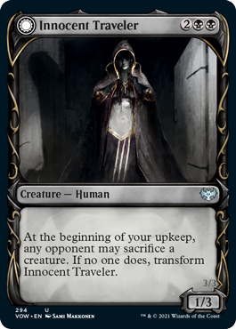 [294]【EN】■ショーケース■無害な旅人/Innocent Traveler【VOW】[U][黒]