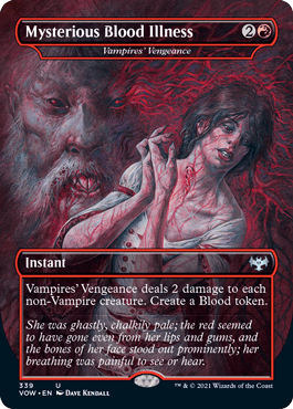 [339]【EN】■ドラキュラ■吸血鬼の復讐/Vampires' Vengeance【VOW】[U][赤]