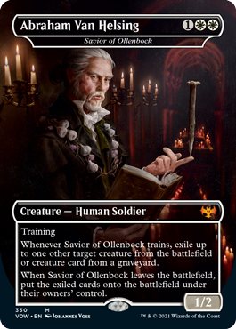 [330]【EN】【FOIL】■ドラキュラ■オリバクの救済者/Savior of Ollenbock【VOW】[M][白]
