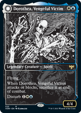 [322]【EN】【FOIL】■ショーケース■復讐に燃えた犠牲者、ドロテア/Dorothea, Vengeful Victim【VOW】[R][多色]